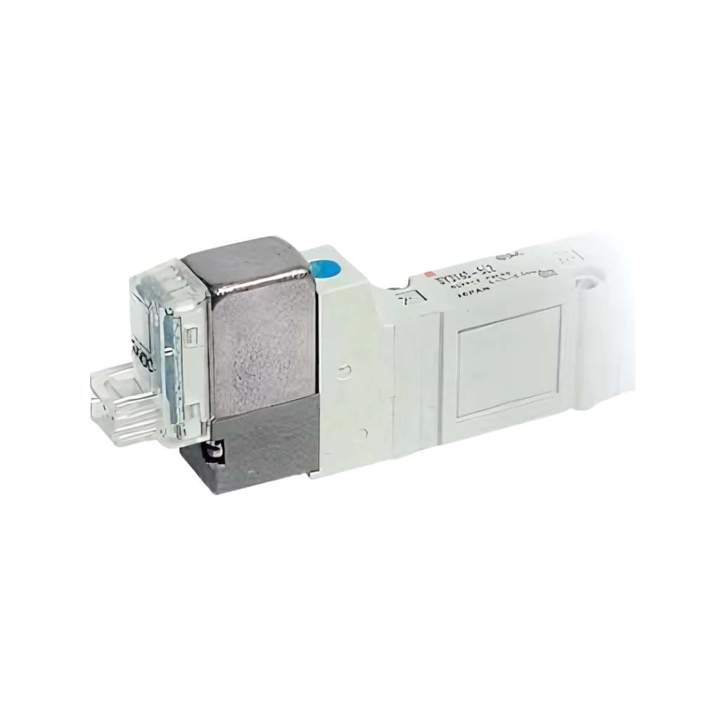 Imagen de electroválvulas SY3000, SY5000, SY7000 y SY9000 de SMC para control de aire.