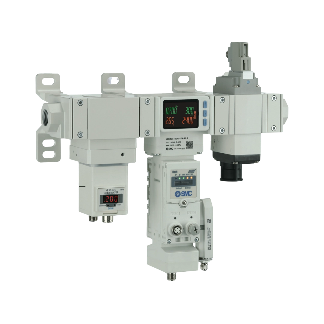 Sistema Air Management AMS20/30/40/60 con control digital y conexión inalámbrica