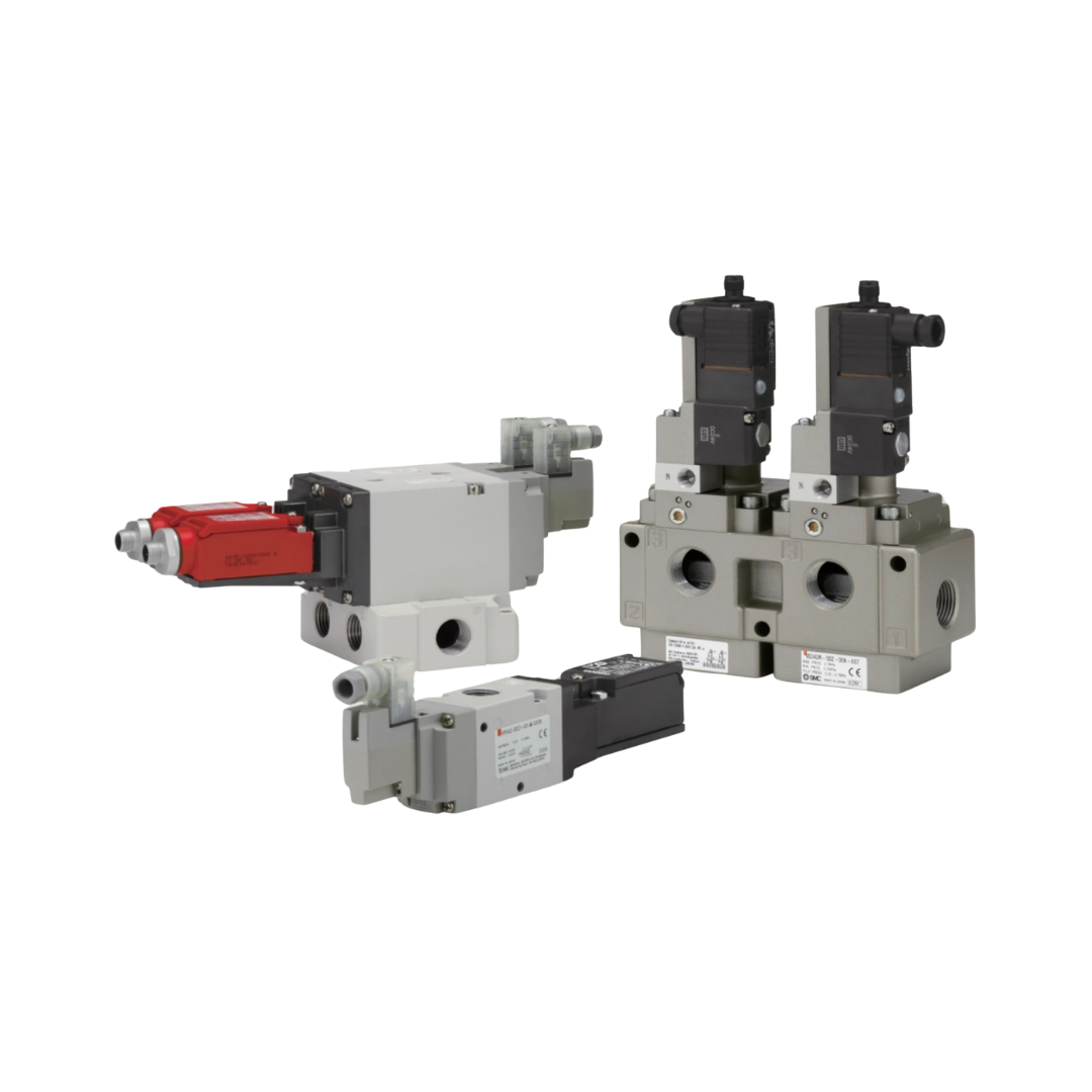 Doble válvula VG/VP con escape de presión residual y seguridad. Electroválvula de 3 vías. ISO13849-1